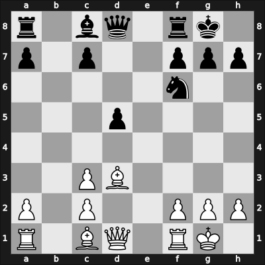 1949 Mar del Plata – Round 2 – Czerniak, Magdalena – 1/2-1/2 – Blanco Cruz, Wara – G36
