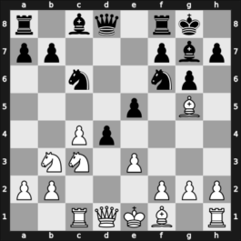 1949 Mar del Plata – Round 3 – Pomar Salamanca, Arturo – 1/2-1/2 – Lasker, Emanuel – G40