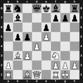 1949 Mar del Plata – Round 5 – Alvarez Martin, Pedro – 1-0 – Lasker, Emanuel – G52