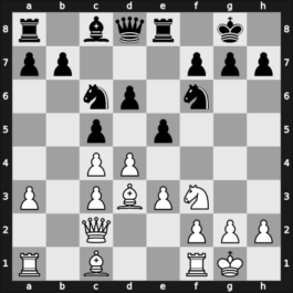 1949 Mar del Plata – Round 6 – Bolbochan, J. – 0-1 – Luckis, Marcos – G59
