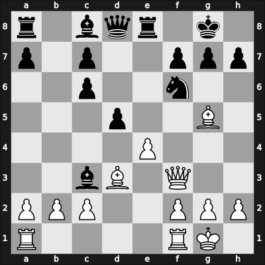 1949 Mar del Plata – Round 7 – Letelier Martner, Rene – 1/2-1/2 – Gentil Le Roux, Loevan – G71