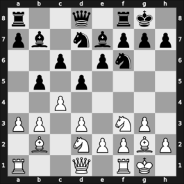 1949 Mar del Plata – Round 7 – Iliesco, Juan – 1/2-1/2 – Bolbochan, J. – G72