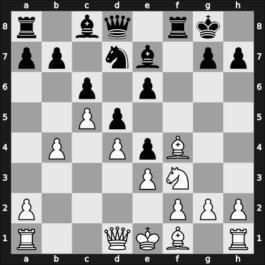 1949 Mar del Plata – Round 8 – Gentil Le Roux, Loevan – 0-1 – Eliskases, Erich – G79