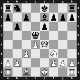 1949 Mar del Plata – Round 13 – Michel, Paul – 1/2-1/2 – Benko, Francisco – G117