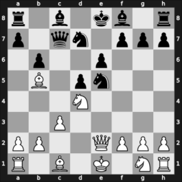 1949 Mar del Plata – Round 15 – Lasker, Edward – 0-1 – Rossetto, Hector – G133