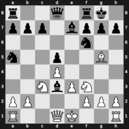1949 Moscow – Round 1 – Yudovich, Mikhail M – 1/2-1/2 – Trupan, Vladilen – G15