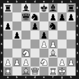 1949 Moscow Ch – Round 1 – Estrin, Yakov – 1-0 – Abramov, Lev – G14