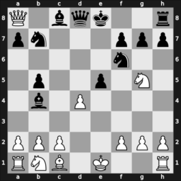 1949 Moscow Ch – Round 1 – Abramov, Lev – 1-0 – Konstantinopolsky, Alexander – G34