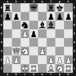 1949 Moscow RUS – Round 1 – Chistiakov, Alexander – 1-0 – Zagoriansky, Evgeny – G3