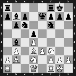 1949 Moscow RUS – Round 1 – Simagin, Vladimir – 0-1 – Yudovich, Mikhail M – G9