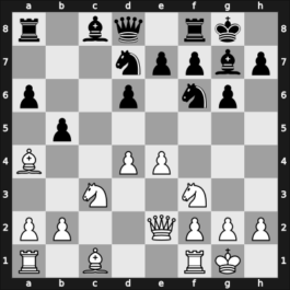 1949 Moscow RUS – Round 1 – Simagin, Vladimir – 1-0 – Abramov, Lev – G14