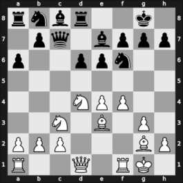 1949 Moscow RUS – Round 1 – Panov, Vasily – 0-1 – Abramov, Lev – G15