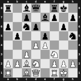 1949 Moscow RUS – Round 1 – Panov, Vasily – 0-1 – Simagin, Vladimir – G21