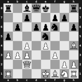 1949 Moskou ch-URS – Round 1 – Goldberg, Grigory – 0-1 – Bronstein, David I – G6