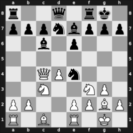 1949 Moskou ch-URS – Round 1 – Taimanov, Mark E – 1/2-1/2 – Kotov Lundqvist, Alex – G23