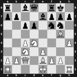 1949 Moskou ch-URS – Round 1 – Flohr, Salo – 1-0 – Petrosian, Tigran A. – G41