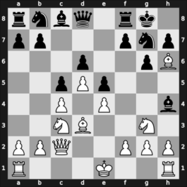 1949 Moskou ch-URS – Round 1 – Goldberg, Grigory A – 1/2-1/2 – Liublinsky, Victor – G48