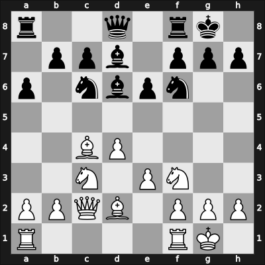 1949 Moskou ch-URS – Round 1 – Flohr, Salo – 1/2-1/2 – Ragozin, Viacheslav – G61