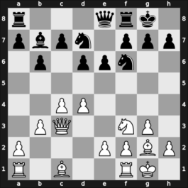 1949 Moskou ch-URS – Round 1 – Kotov Lundqvist, Alex – 1/2-1/2 – Smyslov, Vladimir – G62