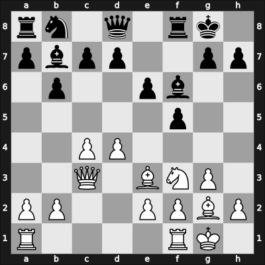 1949 Moskou ch-URS – Round 1 – Petrosian, Tigran A. – 1/2-1/2 – Taimanov, Mark E – G68