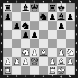 1949 Moskou ch-URS – Round 1 – Smyslov, Vladimir – 1/2-1/2 – Taimanov, Mark E – G88