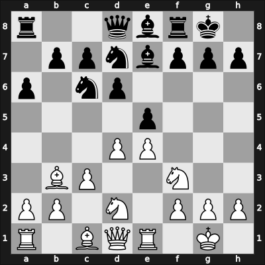 1949 Moskou ch-URS – Round 1 – Smyslov, Vladimir – 1-0 – Liublinsky, Victor – G115