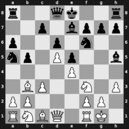 1949 Moskou ch-URS – Round 1 – Geller, Efim P – 0-1 – Keres, Paul – G126