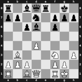 1949 Moskou ch-URS – Round 15 – Petrosian, Tigran V – 1/2-1/2 – Sokalsky, Alexander – G160