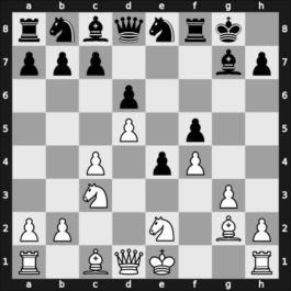 1949 Moskou ch-URS – Round ? – Lilienthal, Andor – 1/2-1/2 – Aronin, Lev – G175