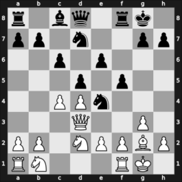 1949 Oldenburg – Round 8 – Zemgalis – 1/2-1/2 – Enevoldsen, Jens – G26