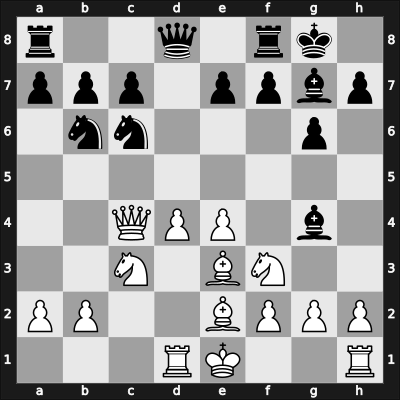 1949 Oldenburg – Round 8 – Saemisch, Friedrich – 0-1 – Heinicke, Herbert – G27