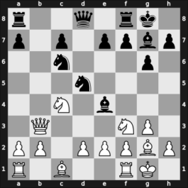 1949 Oldenburg – Round 7 – Rossolimo, Nicolas – 1-0 – Wade, Robert G – G19