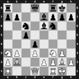 1949 Oldenburg – Round 12 – Zemgalis, Elmars – 1/2-1/2 – Sarapu, Ortvin – G27