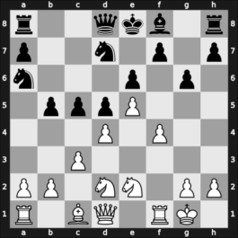 1949 Oldenburg – Round 2 – Zemgalis – 1/2-1/2 – Kieninger, Georg – G10