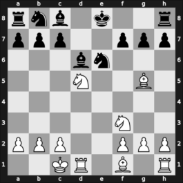 1949 Oldenburg – Round 6 – Wade, Robert G – 1/2-1/2 – Rellstab, Ludwig – G24