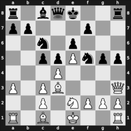 1949 Oldenburg – Round 17 – Unzicker, Wolfgang – 1/2-1/2 – Wade, Robert G – G73