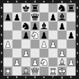 1949 Santa Fe – Round 4 – Czerniak, Moshe – 0-1 – Sanguinetti, Renato – G11