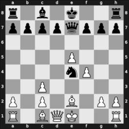 1949 Santa Fe – Round 7 – Czerniak, Moshe – 0-1 – Pomar Salamanca, Arturo – G20