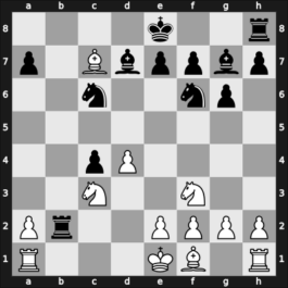 1949 Schlechter Memorial – Round 1 – Cs. Kovacs, Laszlo – 0-1 – Paoli, Enrico – G22