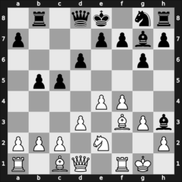 1949 Schlechter Memorial – Round 1 – Kaliwoda, Kurt – 1/2-1/2 – Cs. Kovacs, Laszlo – G28