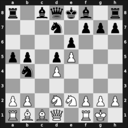 1949 Southsea – Round 3 – Rossolimo, Nicolas – 1-0 – Wallis, Philip – G7