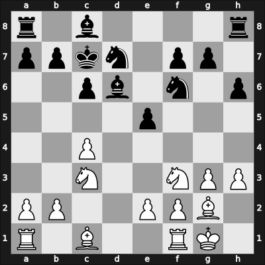 1949 Southsea – Round 4 – Friedmann Legal, Rafael Abraham – 0-1 – Tartakower, Savielly – G9