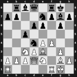 1949 Southsea – Round 5 – Thomas, George Alan – 0-1 – Benzaquen Friedman, Amitay – G11