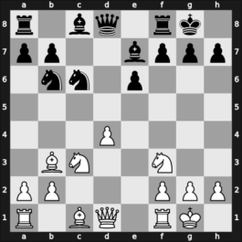 1949 Southsea – Round 6 – Wood, Gabriel – 1/2-1/2 – Aitken, James – G15