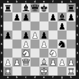 1949 Southsea – Round 8 – Rossolimo, Nicolas – 1-0 – Wood, Gabriel – G22