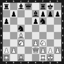 1949 Trencianske Teplice – Round 1 – Bolbochan, J. – 1/2-1/2 – Szily, Jozsef – G3