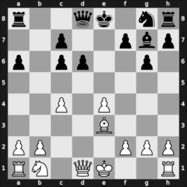 1949 Trencianske Teplice – Round 6 – Sefc, Jan – 1/2-1/2 – Bolbochan, J. – G32