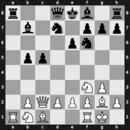 1949 Trencianske Teplice – Round 8 – Richter, Edgar – 1-0 – Szily, Jozsef – G42