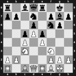1949 Trencianske Teplice – Round 11 – Bolbochan, J. – 1/2-1/2 – Szabo, Ladislav – G62