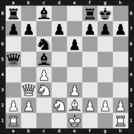 1949 Trencianske Teplice – Round 14 – Pachman, Ludek – 1/2-1/2 – Bolbochan, J. – G83
